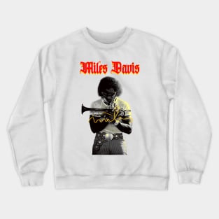 Classic Sax Miles Davis Crewneck Sweatshirt